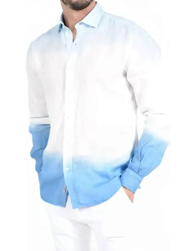 Ombré Linen Shirt