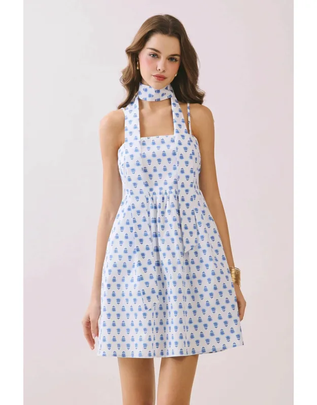 Choker Mini Dress