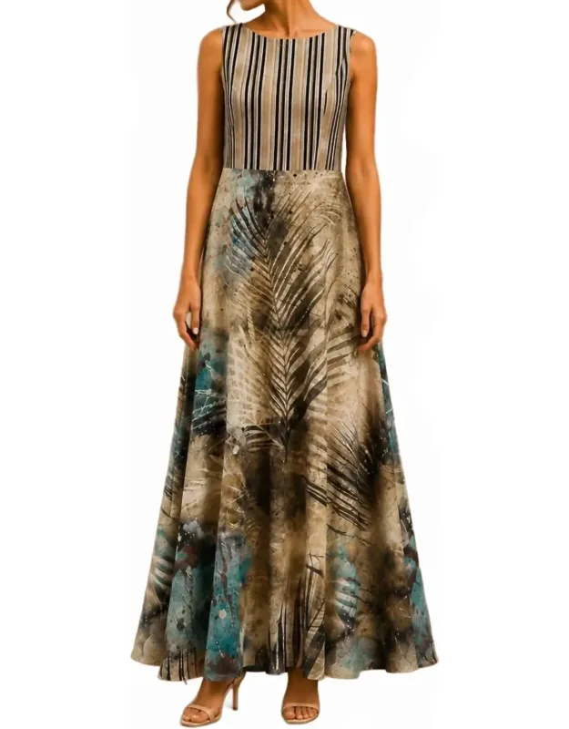 Stam Long Sleeveless Dress