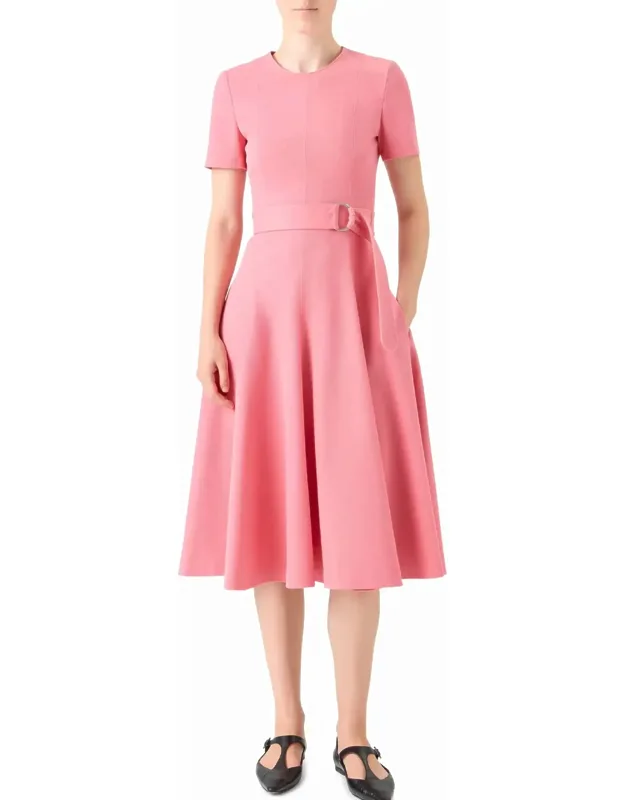 Crewneck Midi Dress