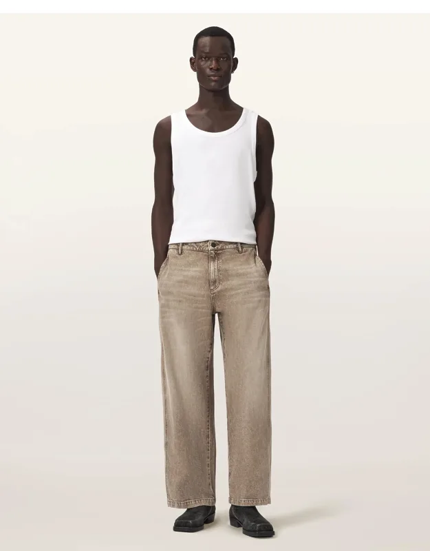 Barrel Leg Denim Jeans