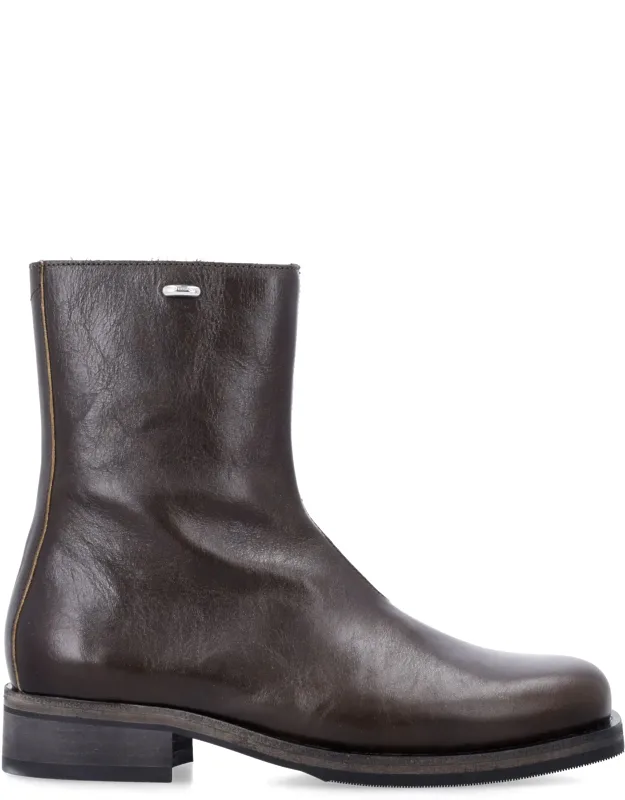 Calf Leather Camion Boots