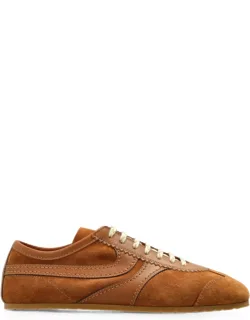 Suede Low-top Sneakers
