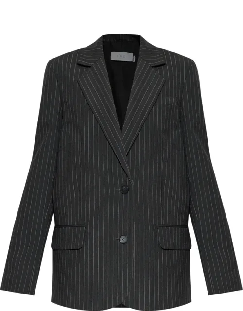 Pinstripe-pattern Blazer