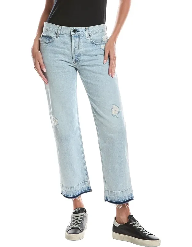 Low Rise Straight Leg Jeans