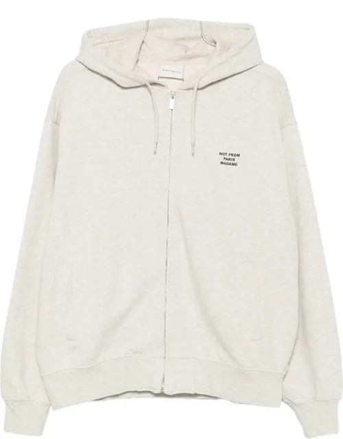 Logo-detail Zip-fastening Hoodie