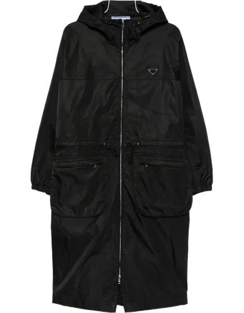 Re-nylon Drawstring Coat