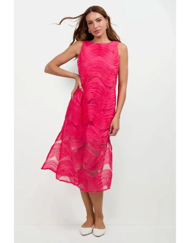 Organza Midi Dress