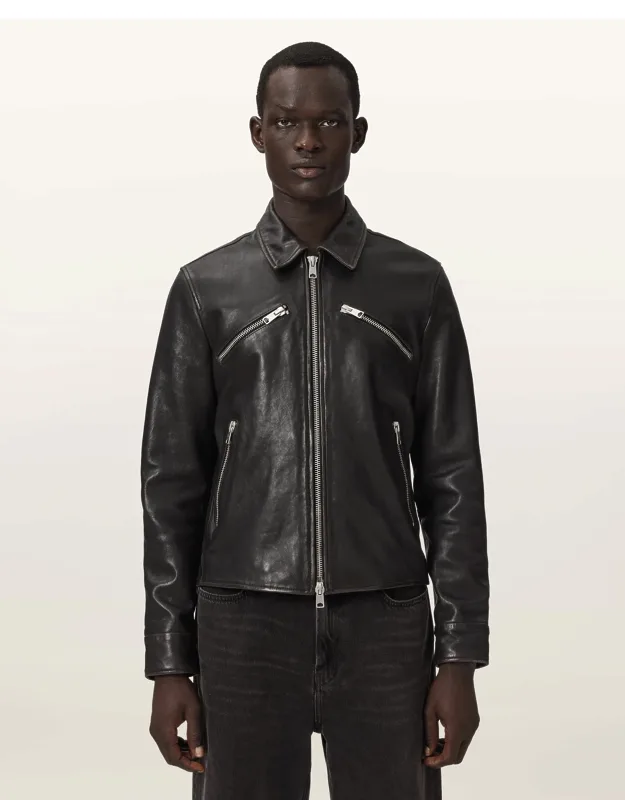 Fitted Leather Jacket
