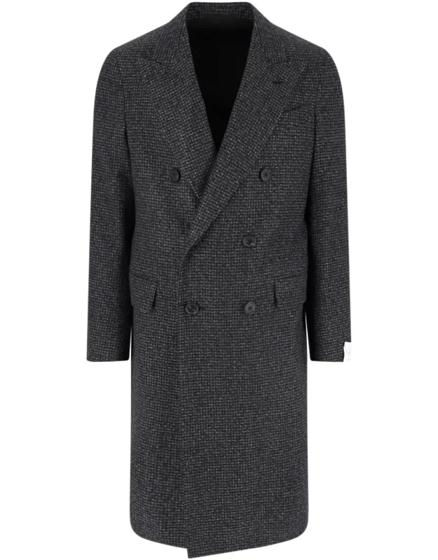 Cashmere Double-breasted Coat