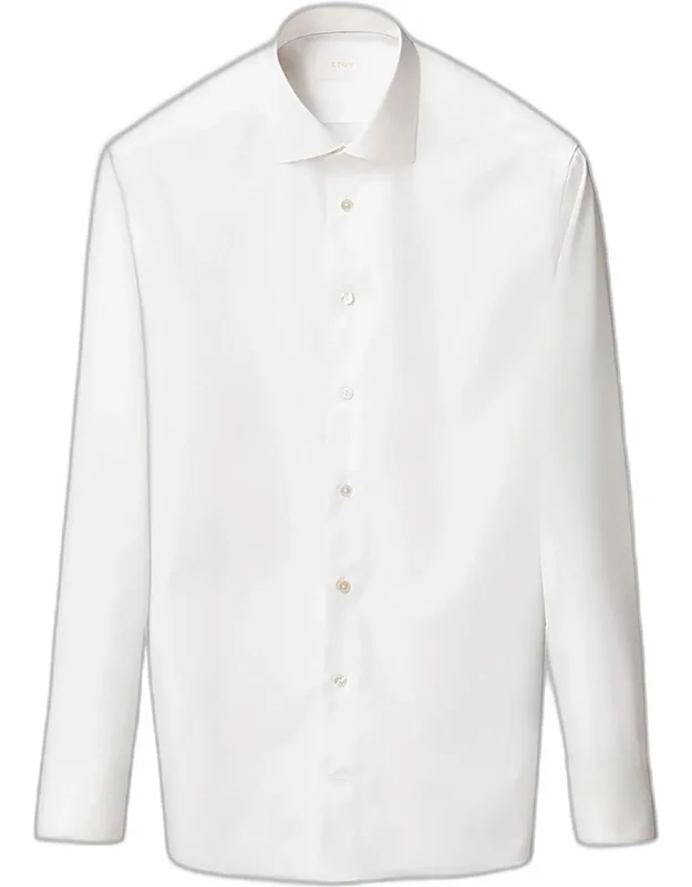 Elevated Semi Solid Cotton Dress Shirt