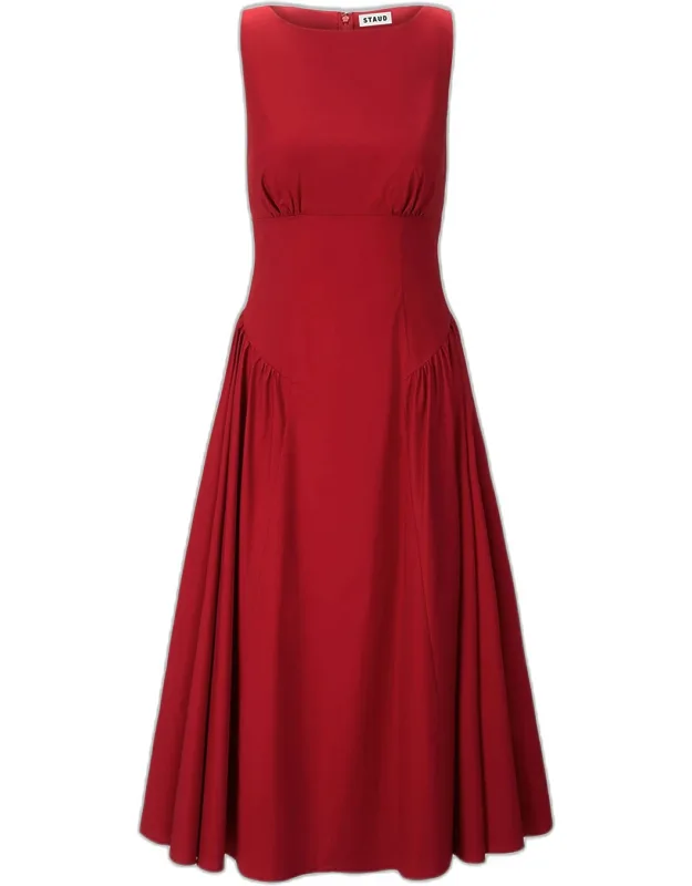 Drop-waist Midi Dress