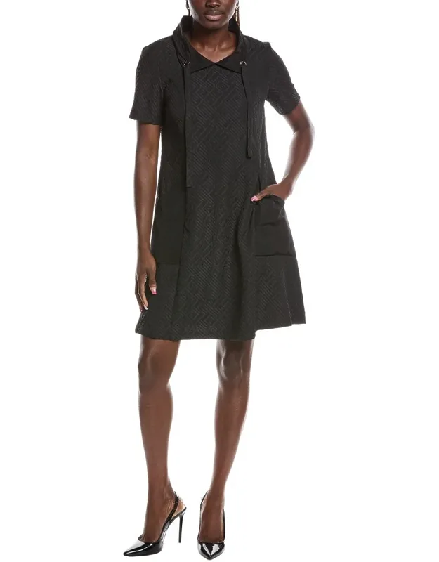 Textured Mini Dress