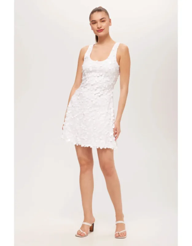Sleeveless Sequin Skater Dress