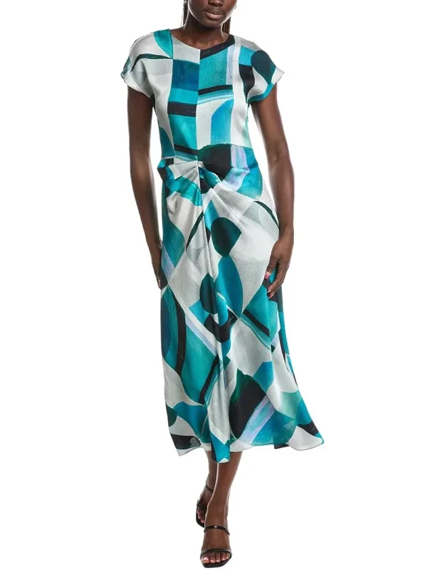 Printed Midi Dress