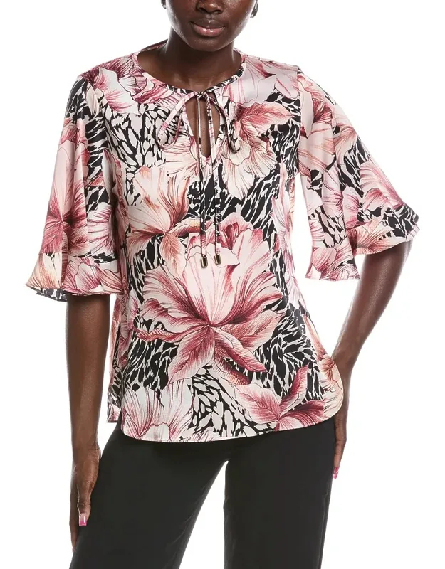 Tie-neck Blouse