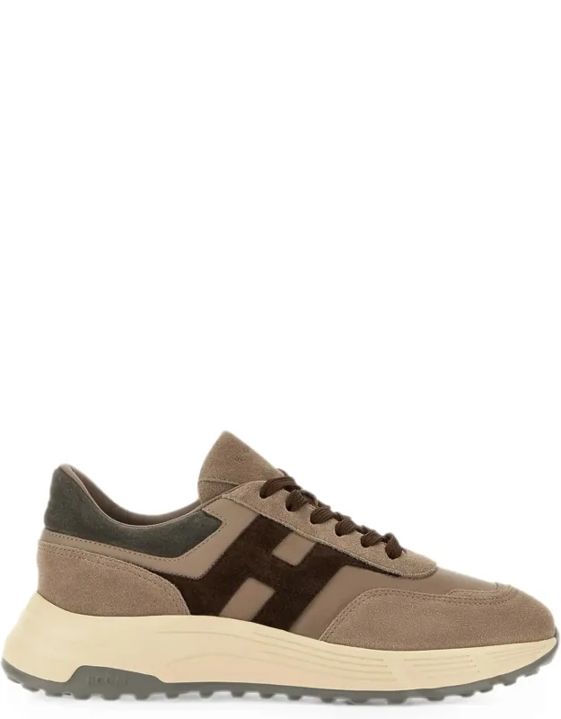 Suede Leather Low-profile Sneakers