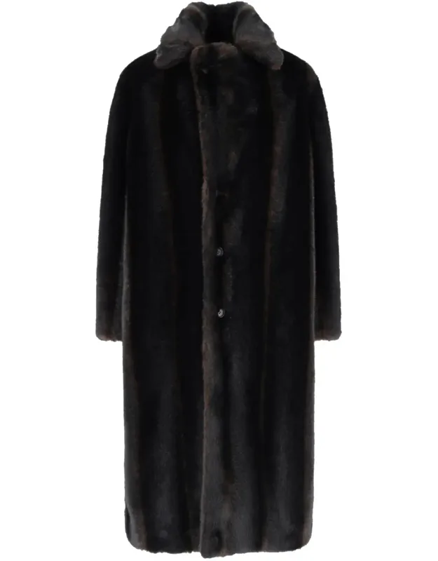 Faux Fur Lined Coat