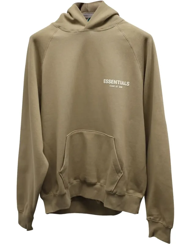 Essentials Logo-flocked Hoodie