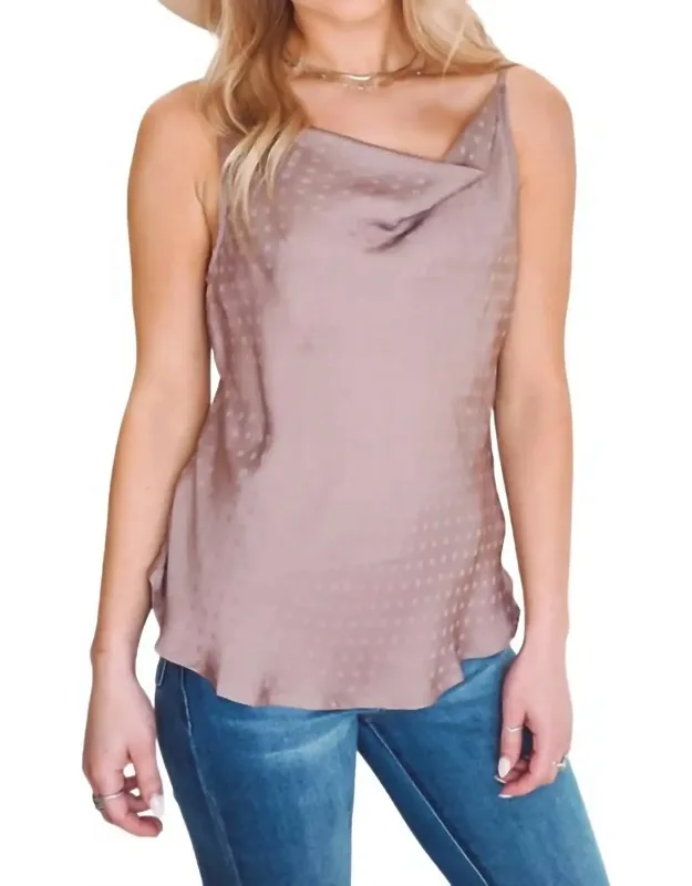 Polka Dot Print Camisole