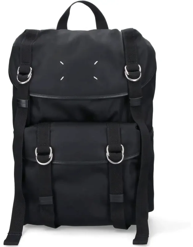 Four Stitches Buckle Backpack