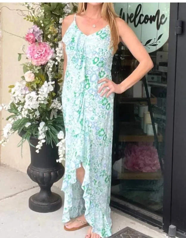 Floral Printed Maxi Dress