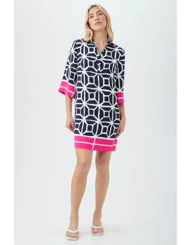 Argina 3/4-sleeve Dress