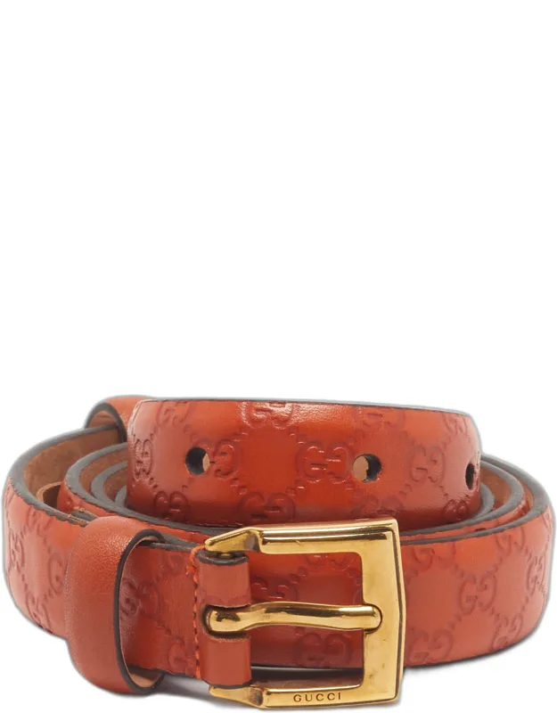 90 Cm Slim Buckle Belt