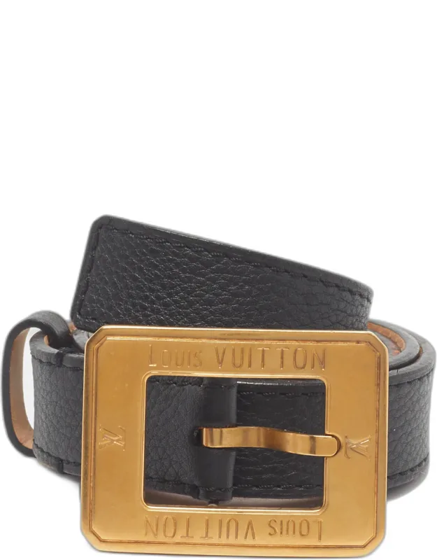 90 Cm Slim Buckle Belt