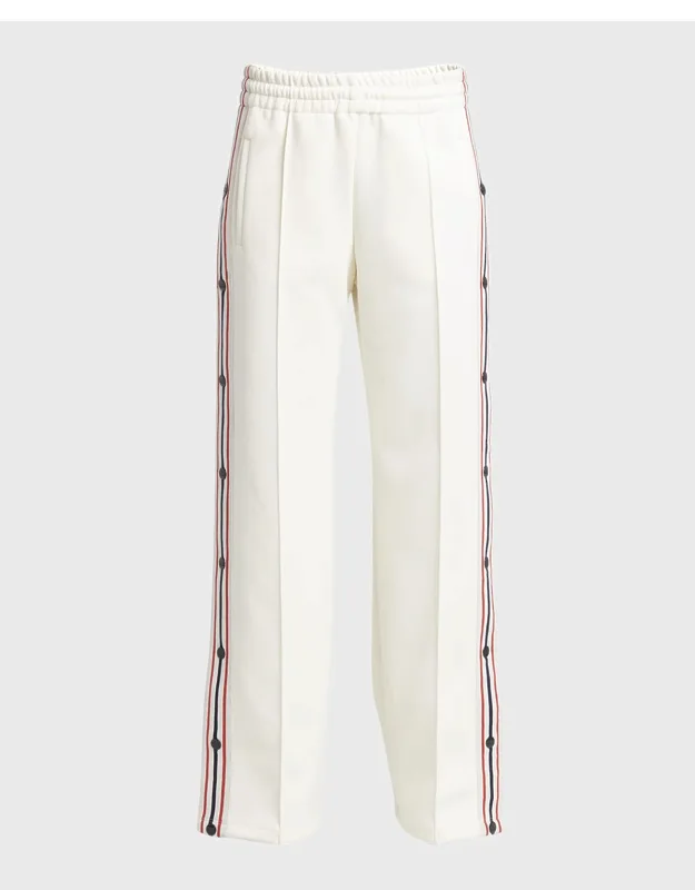 Wide-leg Side Tape Joggers