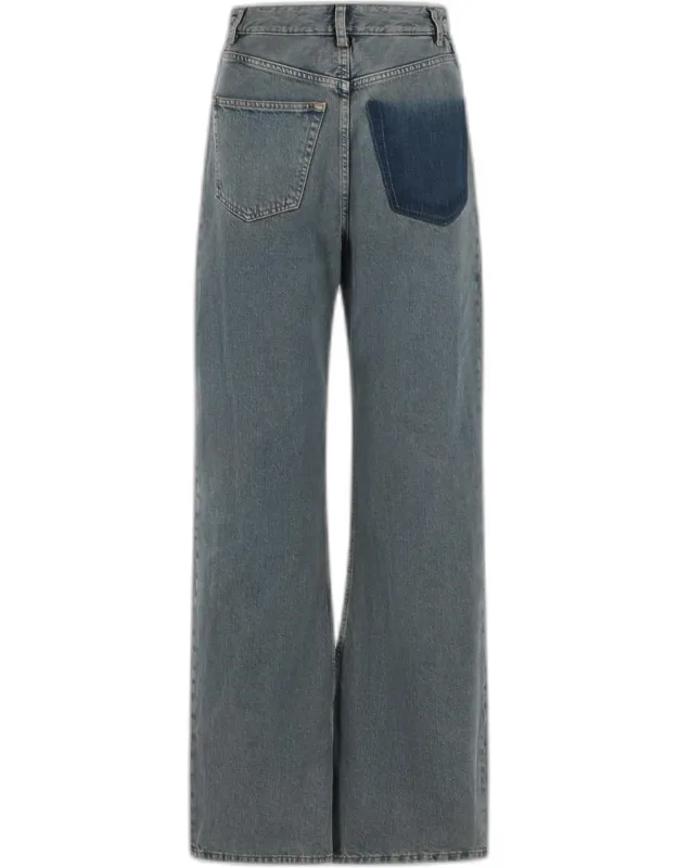 Reverse Cotton Jeans