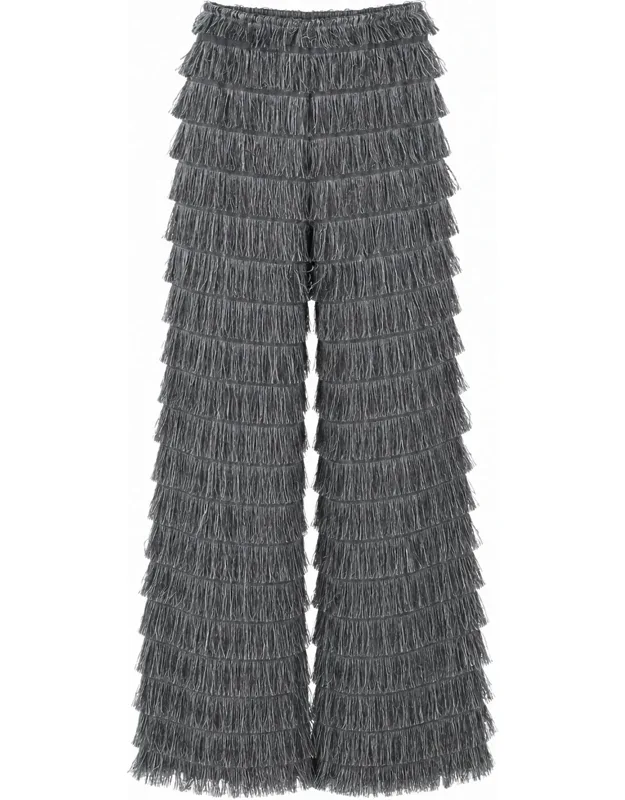 Fringed Pants