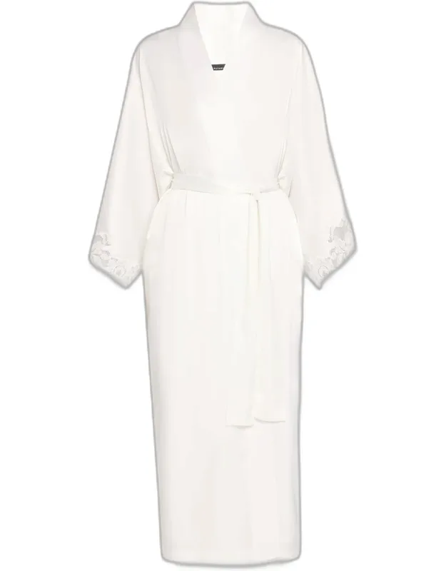 Glamour Lace-trim Robe