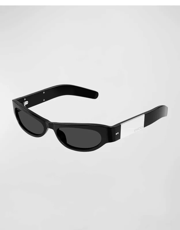 Two-tone Acetate Cat-eye Sunglass