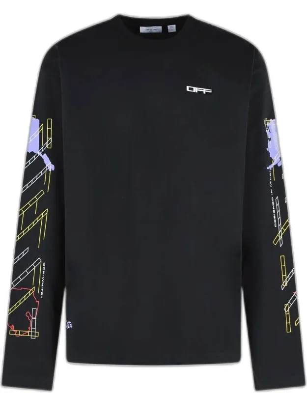 Archigeography Arrow Cotton T-shirt