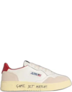 'medalist Low' Sneakers With Padded Collar And Rubber Sole