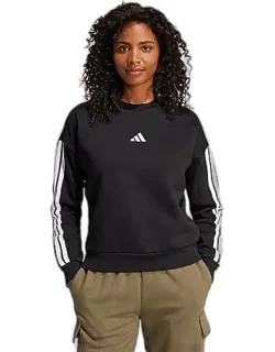 Essentials 3-stripes Fleece Sweatshirt