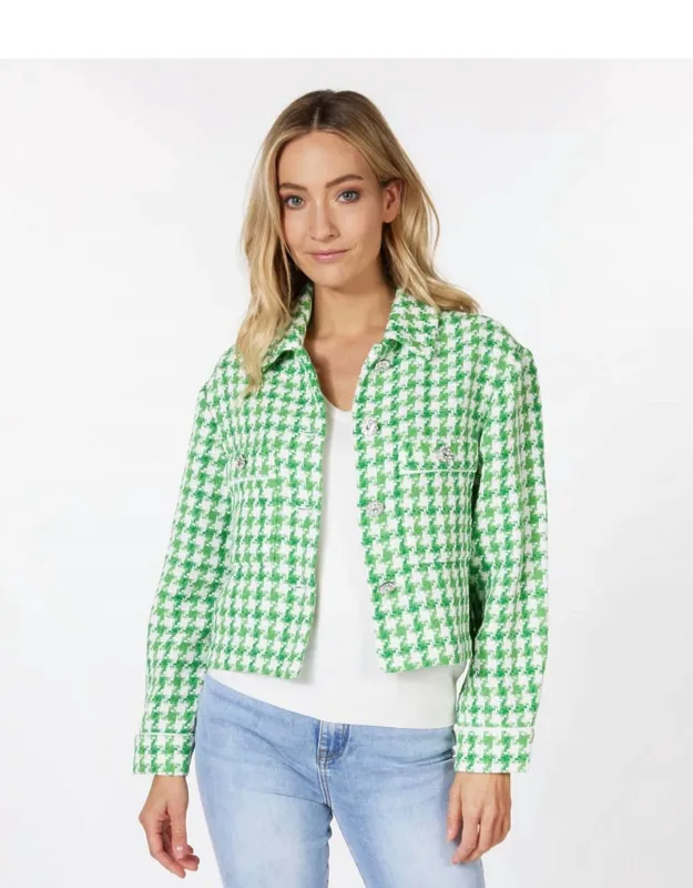 Big Houndstooth Jacket