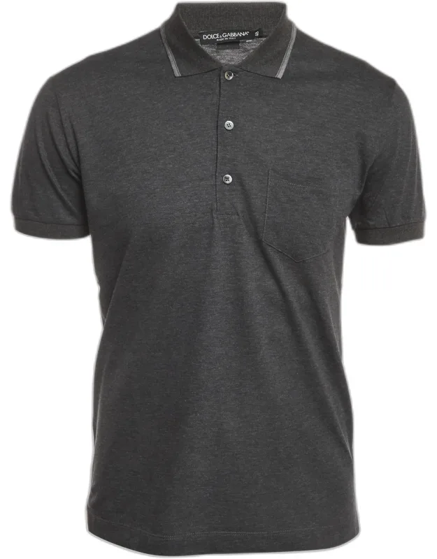 Cotton Pique Polo T-shirt
