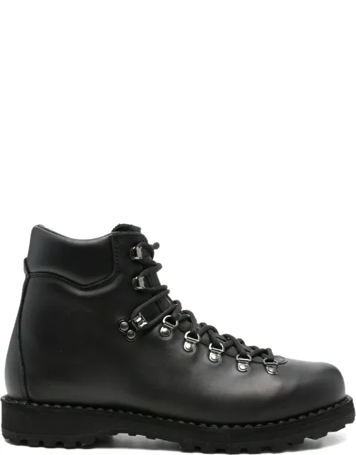 Lace-up Leather Boots
