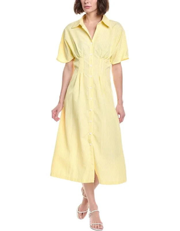 Striped Shirtdress