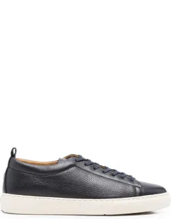 Grainy Leather Sneakers