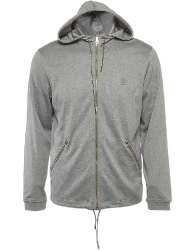 Jersey Zip-up Hoodie