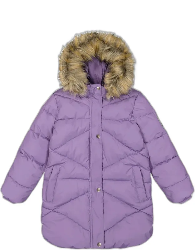 Long Winter Puffer Coat