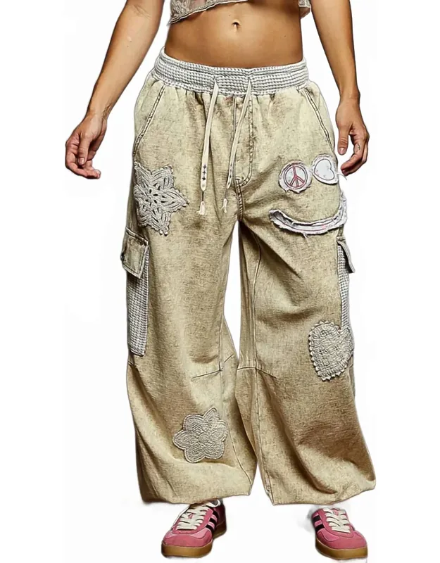 Love And Peace Jogger Pants