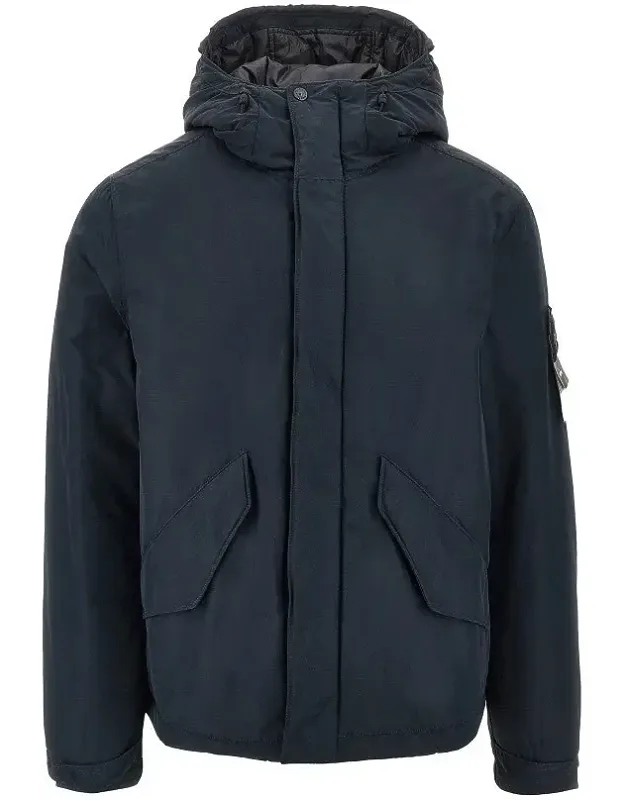 Nylon Micro Twill Down Jacket