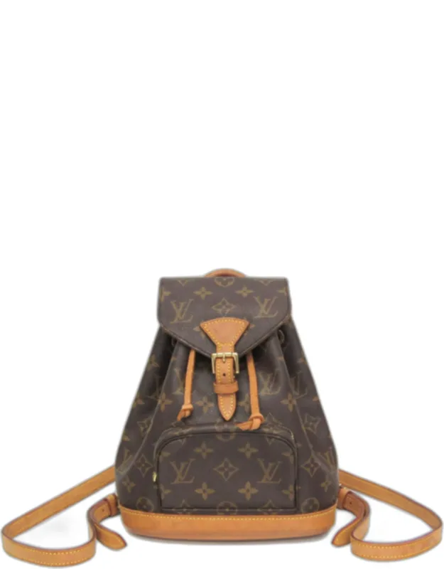Montsouris Mini Monogram Canvas Backpack