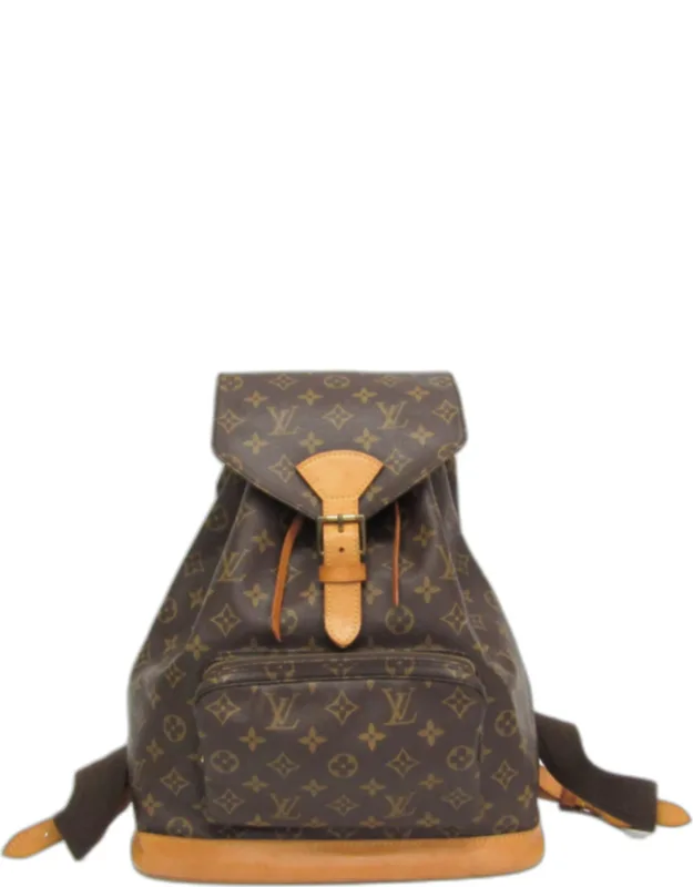 Montsouris Gm Monogram Canvas Backpack