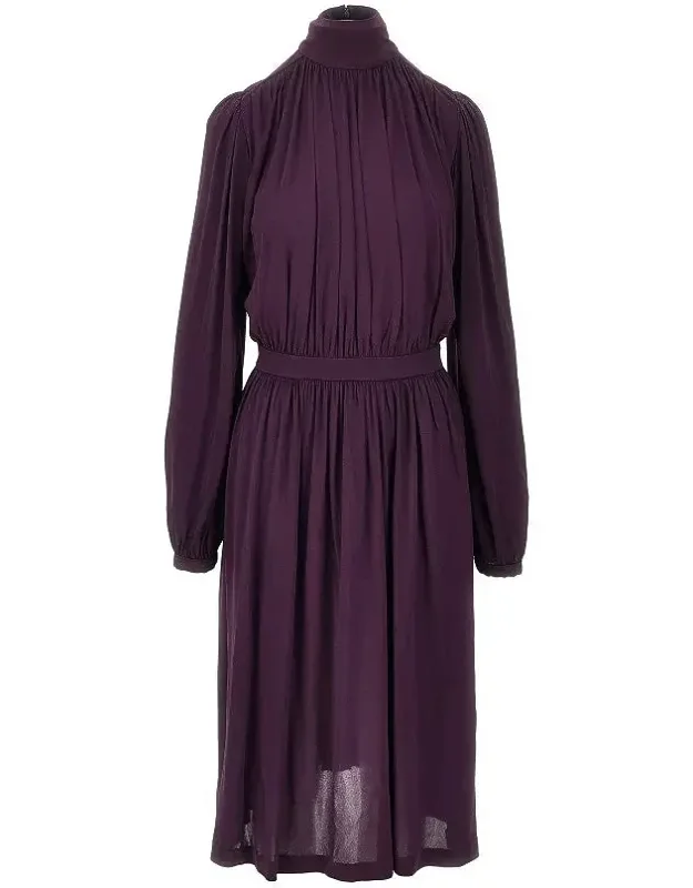 Crepe Jersey Midi Dress