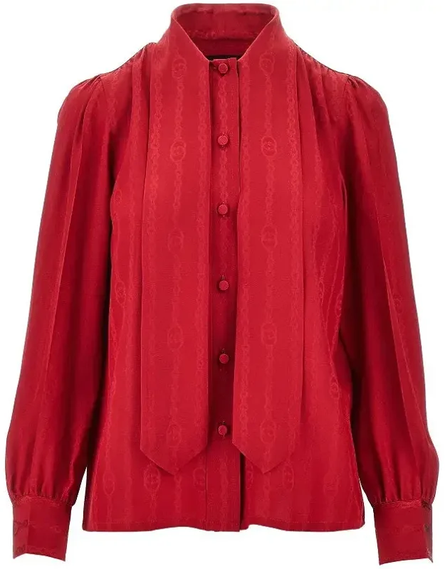 Jacquard Silk Shirt
